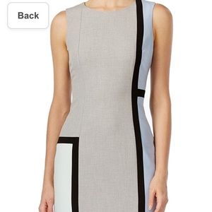 NWT Calvin Klein color block dress (size 6P)